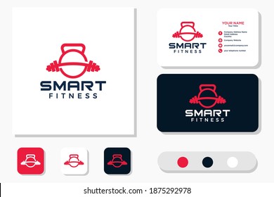Smart Fitness Logo Design and Business Card