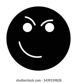 Smart Flat Style Emoticon Vector Stock Vector (Royalty Free) 1439159828 ...