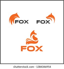 smart fox for smart company logotype