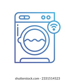 Smart Fridge Symbol. Vektorgrafik.