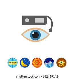 Smart glasses and eye