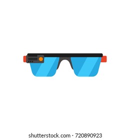 Smart glasses gadget icon
