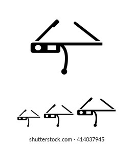 Smart glasses icon