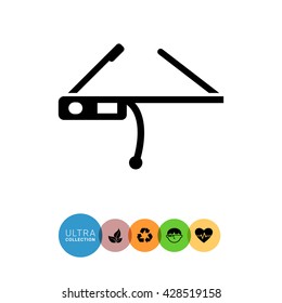 Smart glasses icon