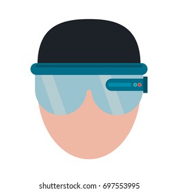 smart glasses icon image