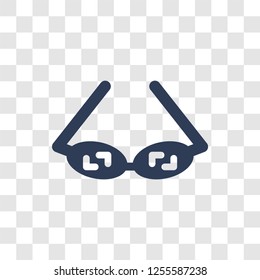Smart glasses icon. Trendy Smart glasses logo concept on transparent background from Artificial Intelligence collection