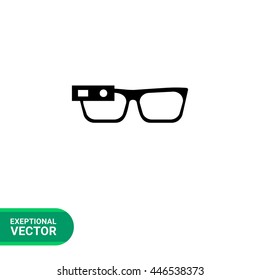 Smart glasses on spectacles