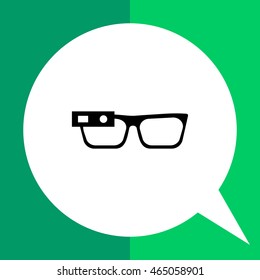 Smart glasses on spectacles