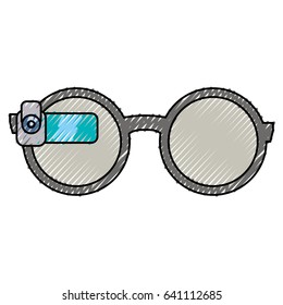 smart glasses technology draw