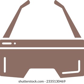 Smart Glasses vector icon. Can be used for printing, mobile and web applications.