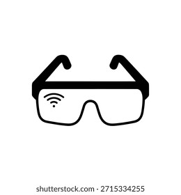 Gafas inteligentes con señal inalámbrica