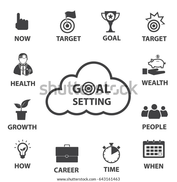 Smart Goal Setting Business Concept Stock Vector Royalty Free 643161463