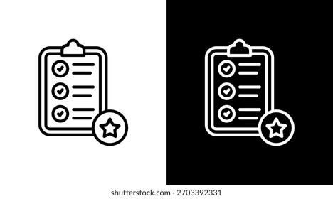 Diseño de conjunto de iconos blancos de contorno de clasificación inteligente