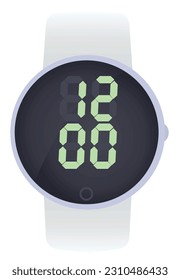 Smart hand watch. vector illustration