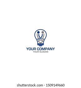 Smart Handshake Logo Design Vector