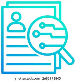 Smart Hiring Icon Element For Design