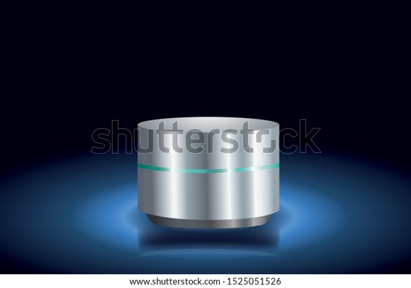 Smart Home assistant device, Virtual assistant,
AI, Home control IOT internet of things concept, Realistic design
Vector.