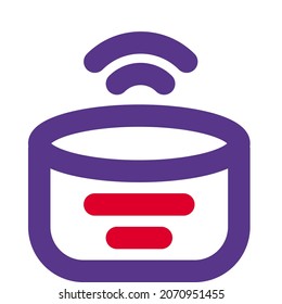 Smart home assistant speaker with Wi-Fi connection