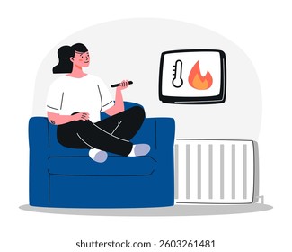 Smart Home Automation with Remote Heating Control.