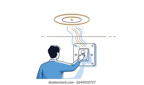 Smart Home Automation System Connectivity and Control of Lighting Appliances and Electrical Equipment