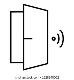 Smart home automation vector icon