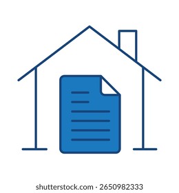 Smart Home Blue Line editierbares Strichsymbol. Sicher, Technologie, IoT, Sprachassistent, Controller-UI-Symbol im flachen Design. Vektorgrafik mit Gliederungssymbolen.