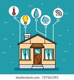 smart home control concept