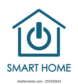 smart home design, vector illustration eps10 graphic 