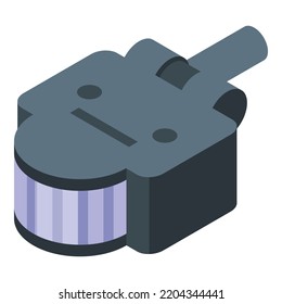 Icono de Smart Home Device. Isométrico del icono vectorial del dispositivo residencial inteligente para el diseño web aislado en fondo blanco