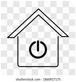 
Smart home Free Vector Icon