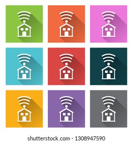 Smart home icon. 