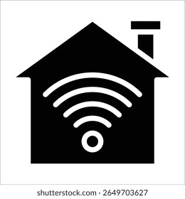 Elemento de icono de hogar inteligente para el diseño