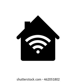 smart home icon,  Flat vector illustration