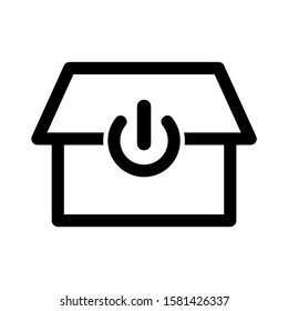smart home icon isolated sign symbol vector illustration - high quality black style vector icons
