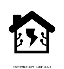 smart home icon isolated sign symbol vector illustration - high quality black style vector icons
