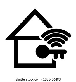 smart home icon isolated sign symbol vector illustration - high quality black style vector icons
