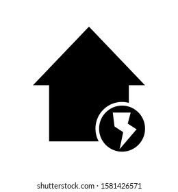 smart home icon isolated sign symbol vector illustration - high quality black style vector icons
