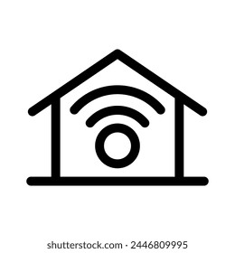 smart home icon or logo isolated sign symbol vector illustration - high quality black style vector icons
