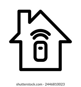 smart home icon or logo isolated sign symbol vector illustration - high quality black style vector icons
