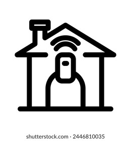 smart home icon or logo isolated sign symbol vector illustration - high quality black style vector icons
