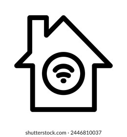 smart home icon or logo isolated sign symbol vector illustration - high quality black style vector icons
