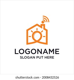 smart home Symbol Logo Vektordesign Vorlage.