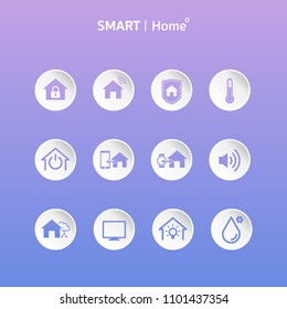 Smart home icon set I