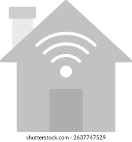Smart Home Icon Symbol Art Sign