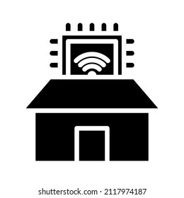 smart home icon. smart home technology sign. smart home symbol design. Vector illustration.