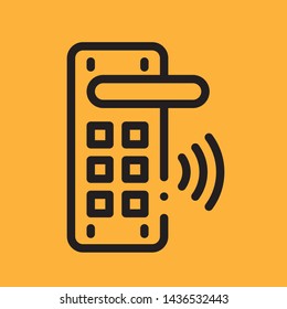 smart home icon vector illustration for graphic design. home technology modern icon vector. control icon. 