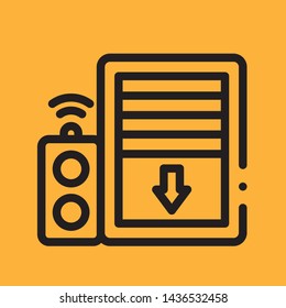 smart home icon vector illustration for graphic design. home technology modern icon vector.