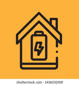 smart home icon vector illustration for graphic design. home technology modern icon vector.