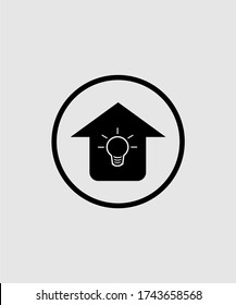 SMART HOME ICON VECTOR LOGO