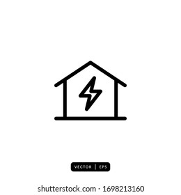 Smart Home Icon Vector - Sign or Symbol